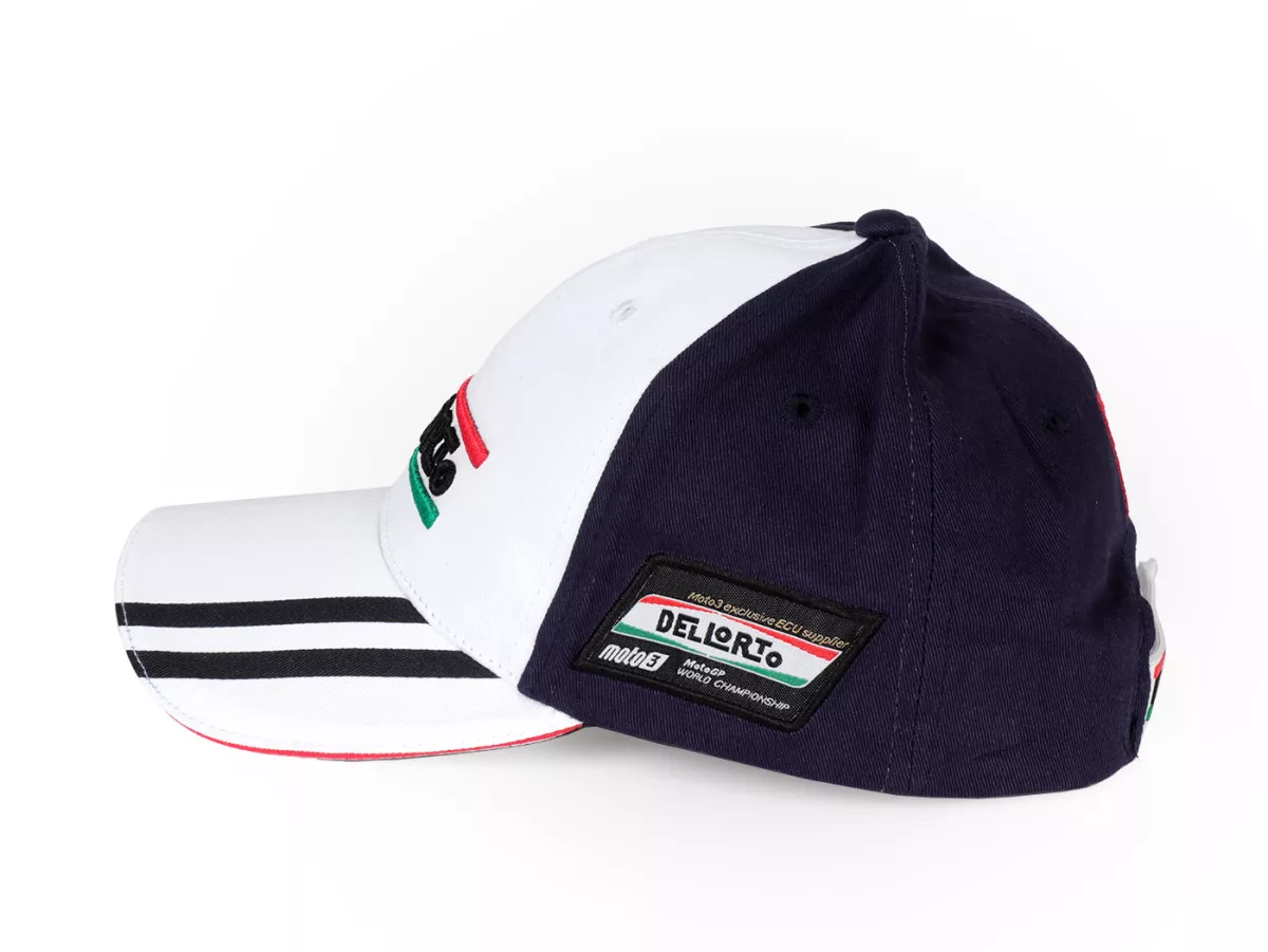 Basiskap -DELLORTO, Racing- - blauw / wit