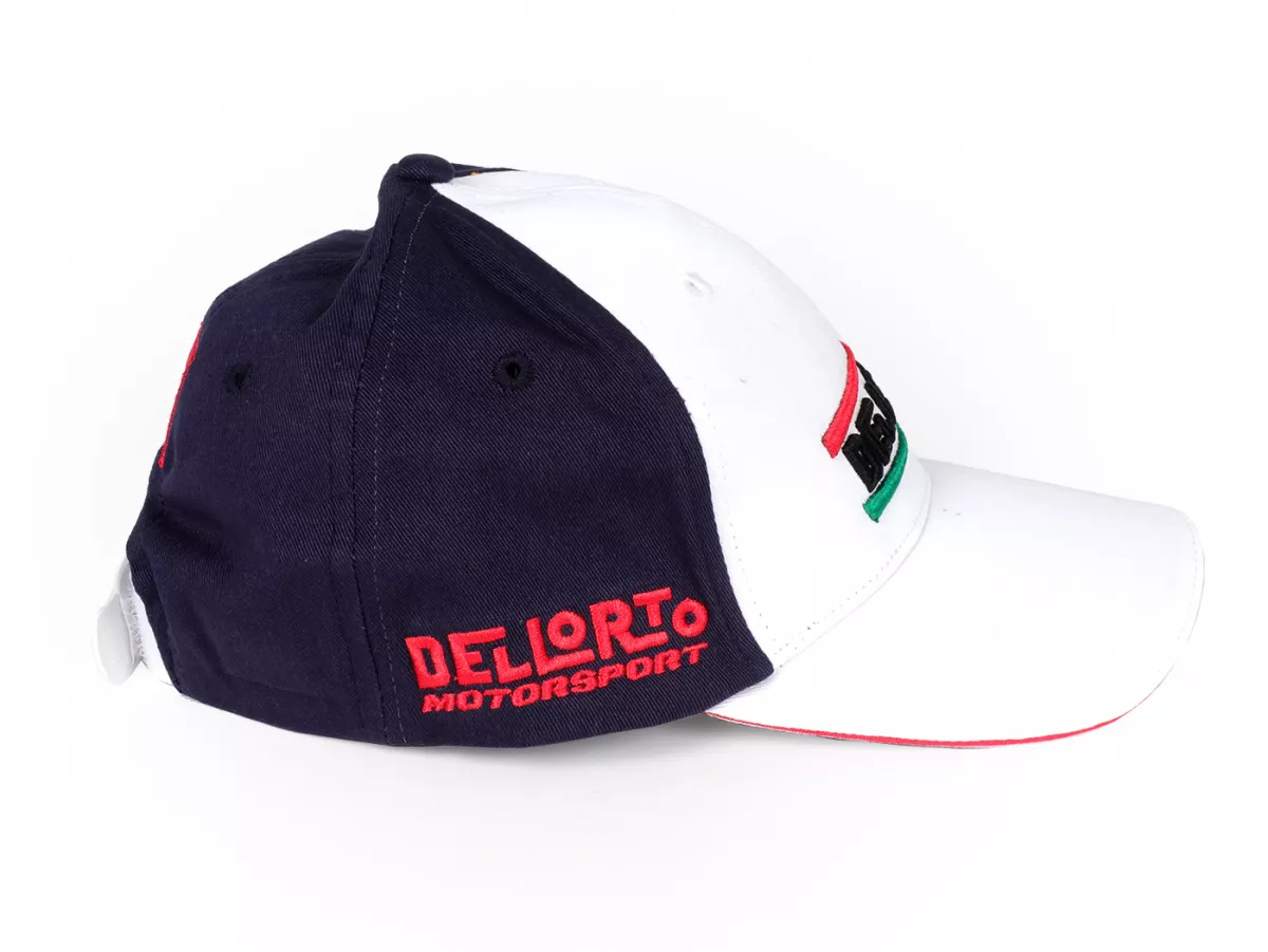 Basiskap -DELLORTO, Racing- - blauw / wit