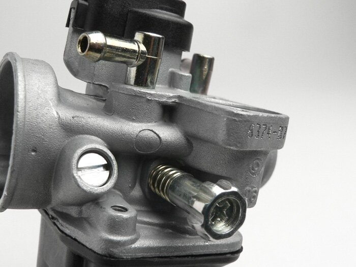 Carburateur -DELLORTO 14mm PHVA QD- starter électrique, Piaggio 50 cc 2-temps (MJ=60, IJ=34, AT=211, NE=A2 SL=40) - CS=23mm- PIAGGIO NRG MC3, TPH XR, TYPHOON XR,VESPA ET2, LX 50, LXV 50