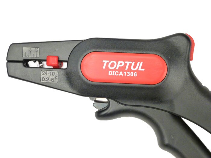 Automatische draadstripper -TOPTUL- voor kabel-Ø= 0,2mm-6,0mm
