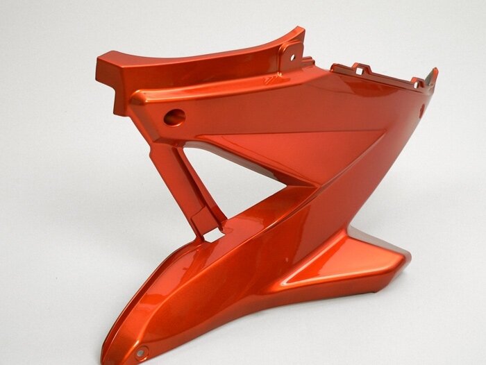 Set komponen fairing -DMP- 11 pcs - Yamaha Aerox (YQ50/L, 2-tak), MBK Nitro (YQ50/L, 2-tak) - oranye metalik