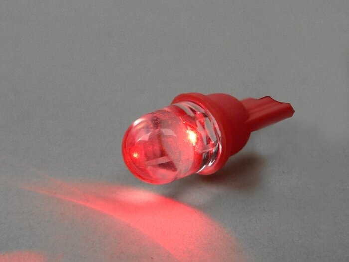 Parkeringsljus LED set -W2.1x9.5d- Röd