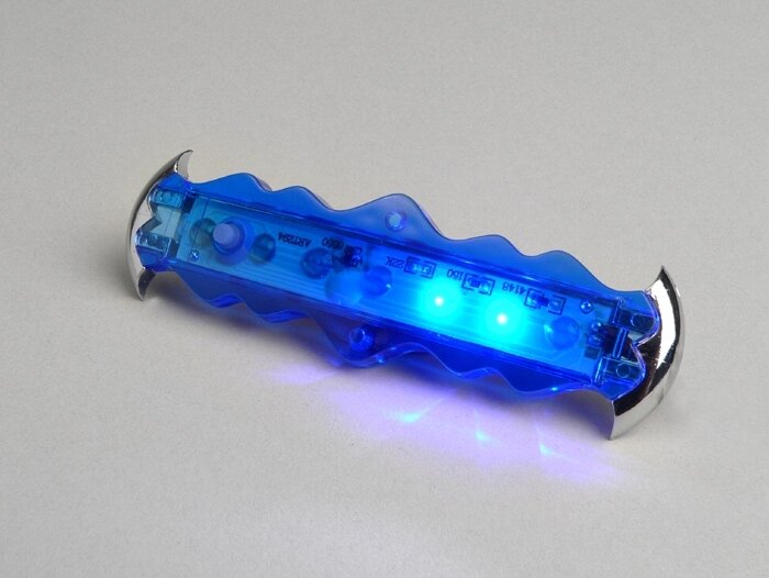 LED looplamp 12V -LASER BLAUW- Blauw