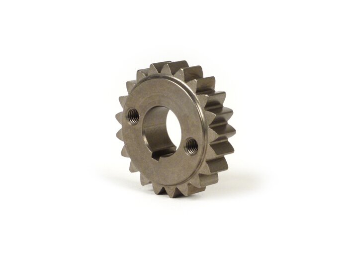 Primair rondsel -DRT Tandwiel Vlam 3.00->3.43- Vespa V50, PV125, ET3, PK50, PK80, PK125 - 21 tanden (rechte vertanding)