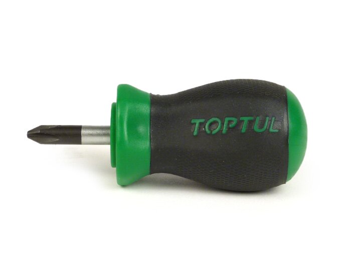 Screwdriver Phillips (PH2) -TOPTUL Stubby-Type-