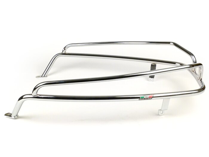 Valbeugel achter -FACO- Vespa S, LX, LXV - chroom