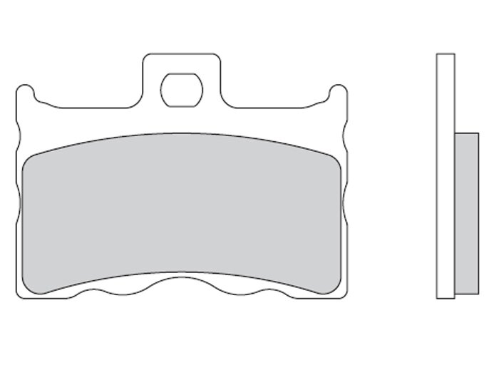 Brake pads -GALFER 55.5x41.4mm- GALFER KC003, KC005