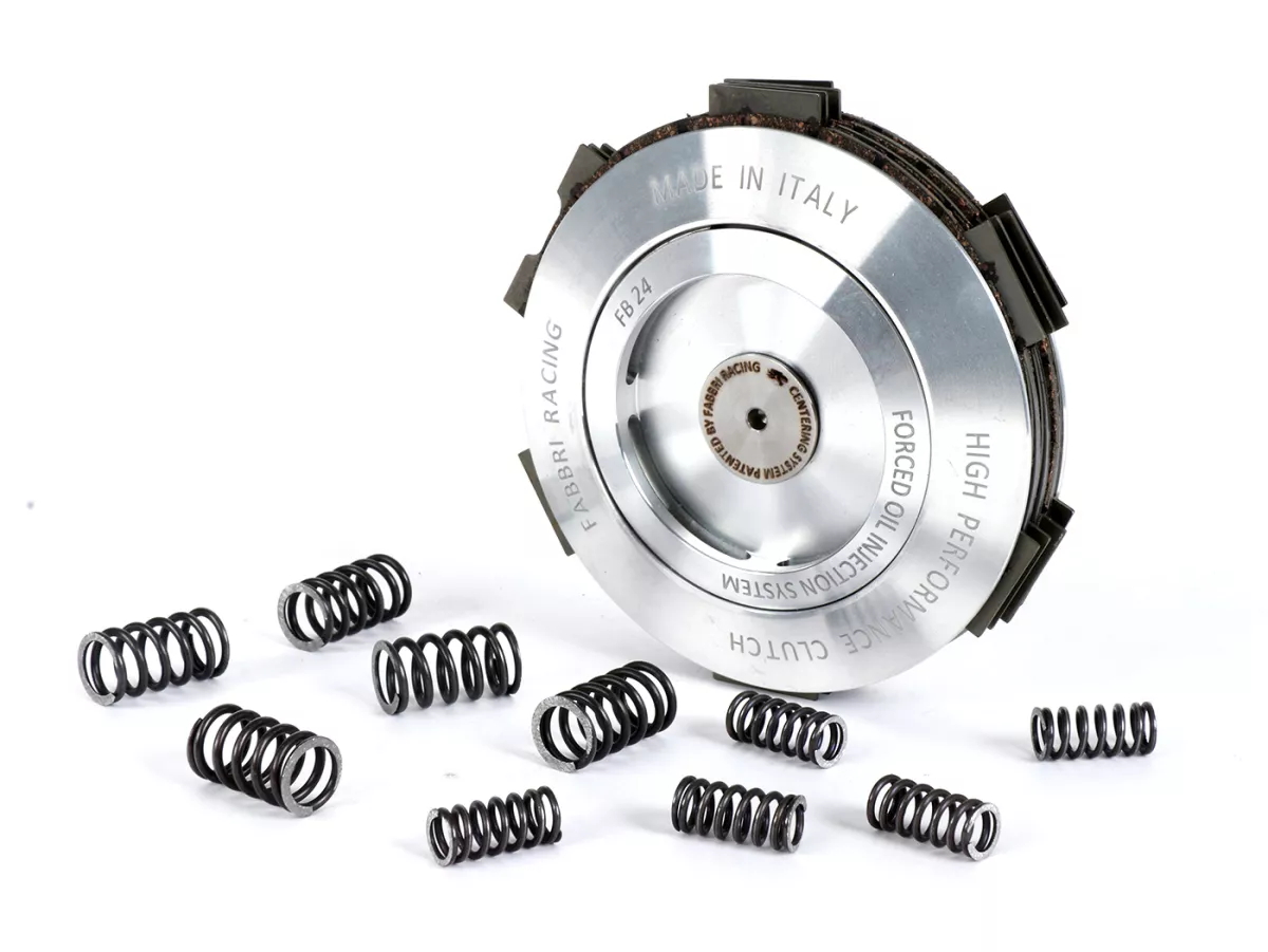 Koppeling -FABBRI RACING FB24- Vespa V50, V90, SS50, SS90, PV125, ET3, PK50, PK80, PK50 S, PK80 S, PK125 S, PK50 XL, PK125 XL, ETS, PK50 HP, PK50 SS