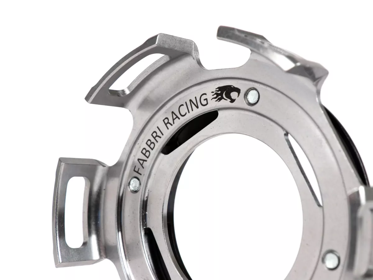 Cestello frizione con kit riparazione primaria -FABBRI RACING, performance CNC- Vespa V50, V90, SS50, SS90, PV125, ET3, PK50, PK80, PK50 S, PK80 S, PK125 S, PK50 XL, PK125 XL, ETS, PK50 HP, PK50 SS