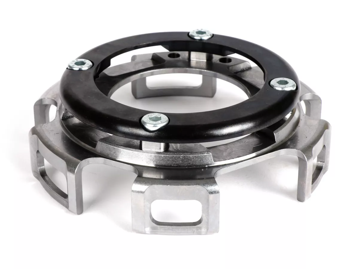 Cestello frizione con kit riparazione primaria -FABBRI RACING, performance CNC- Vespa V50, V90, SS50, SS90, PV125, ET3, PK50, PK80, PK50 S, PK80 S, PK125 S, PK50 XL, PK125 XL, ETS, PK50 HP, PK50 SS