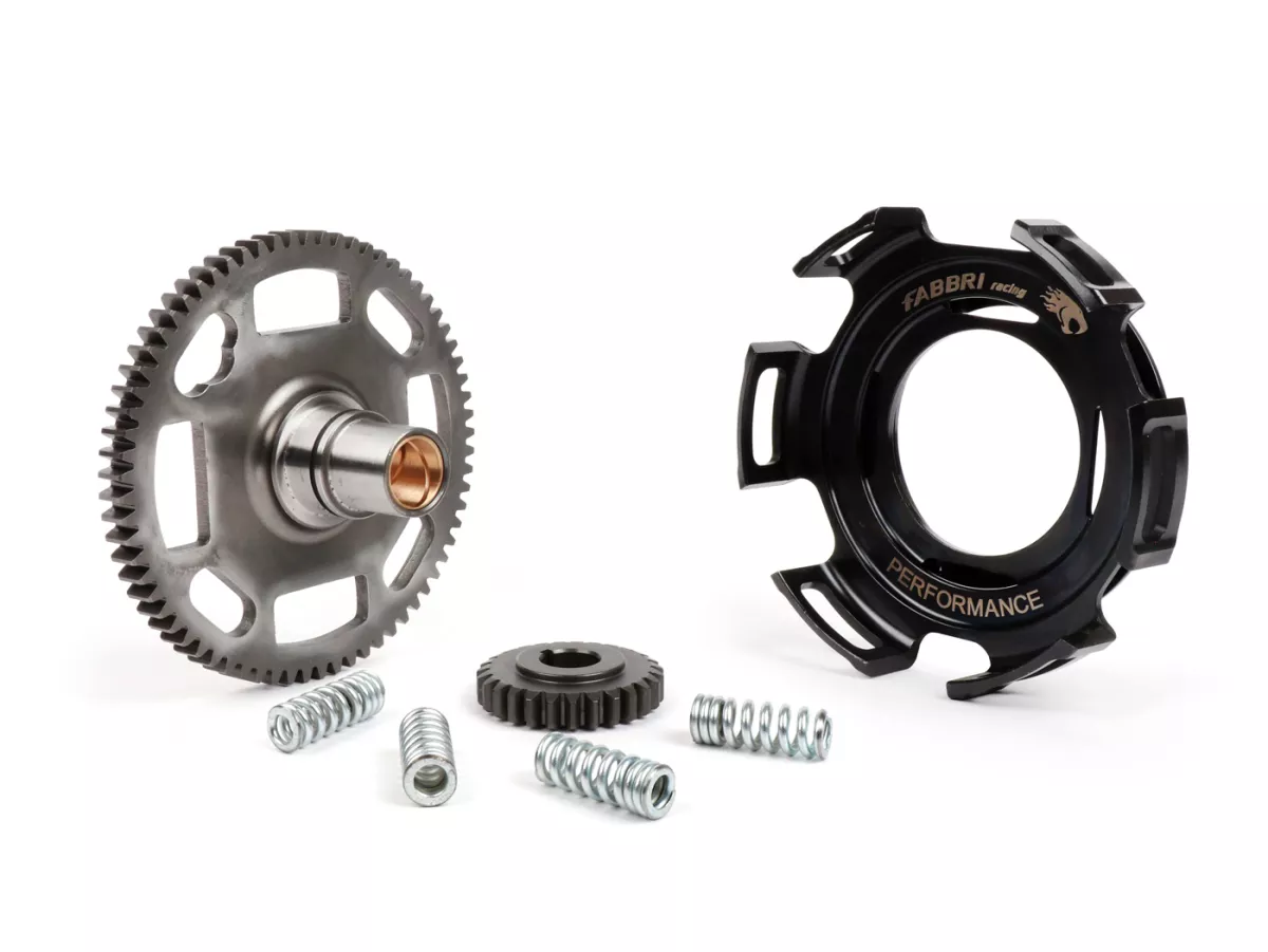 Relación de transmisión primaria -FABBRI RACING performance- Vespa V50, PV125, ET3, PK50, PK80, PK125 - 27-69 = 2.56 (dentado recto)