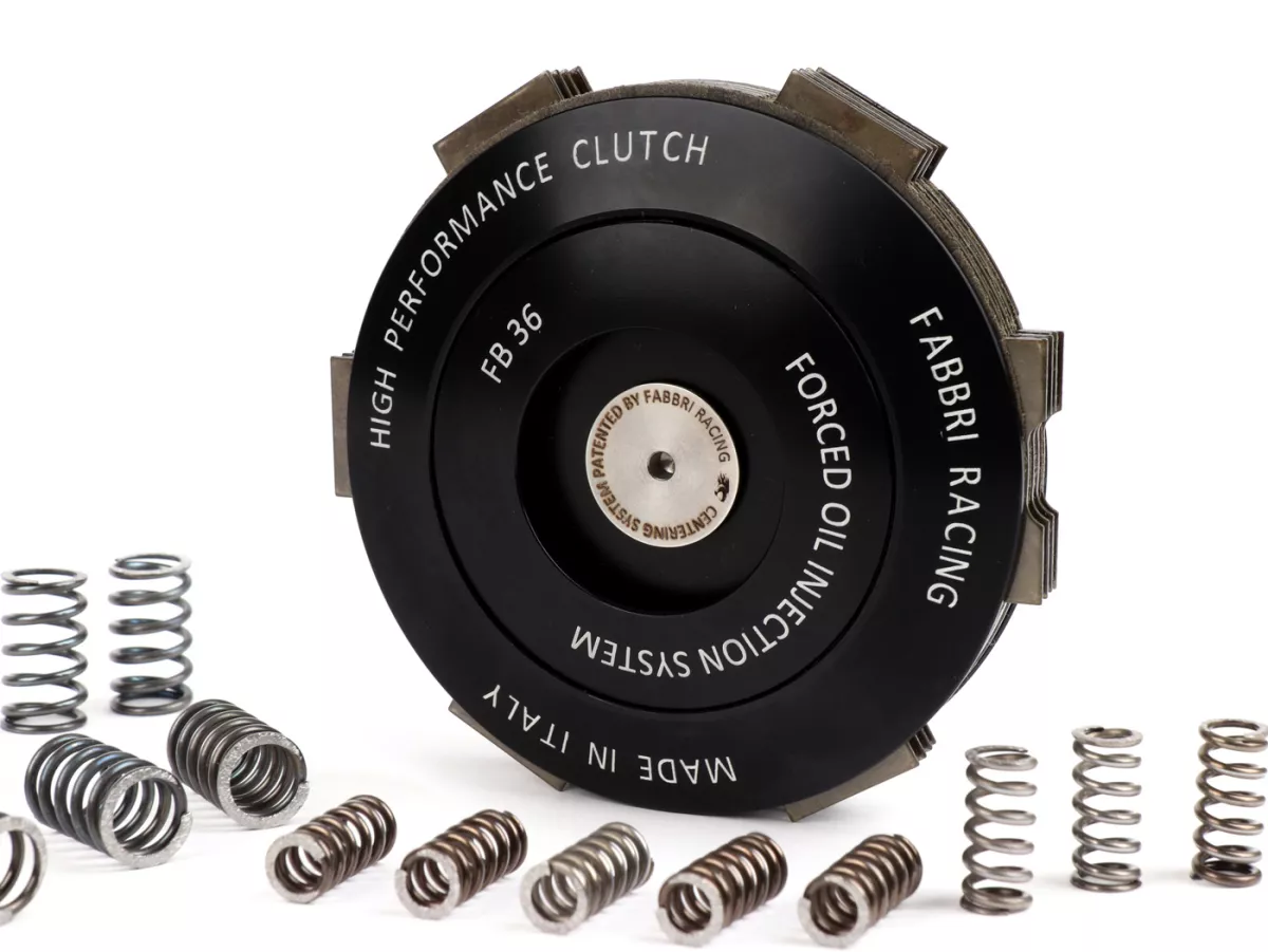 Clutch -FABBRI RACING FB36- Vespa V50, V90, SS50, SS90, PV125, ET3, PK50, PK80, PK50 S, PK80 S, PK125 S, PK50 XL, PK125 XL, ETS, PK50 HP, PK50 SS