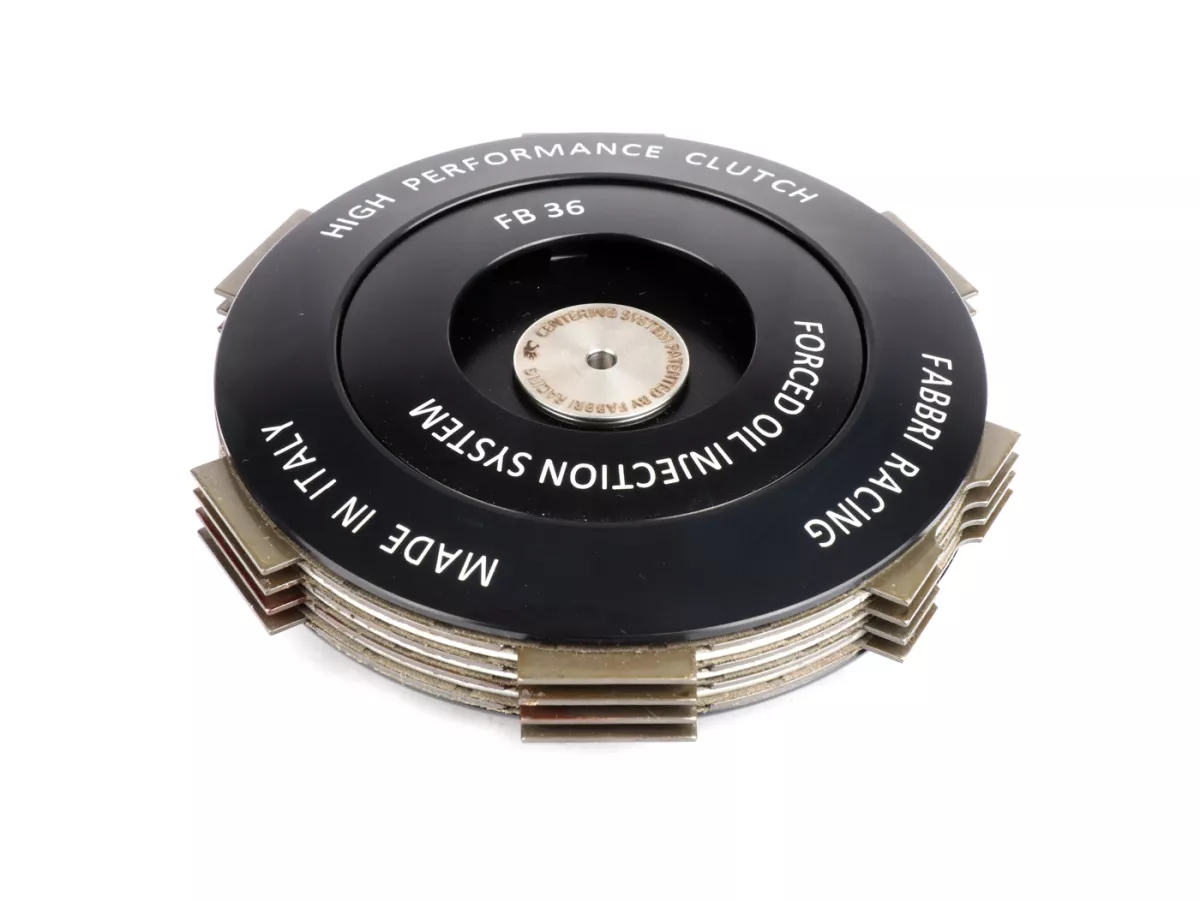 Clutch -FABBRI RACING FB36- Vespa V50, V90, SS50, SS90, PV125, ET3, PK50, PK80, PK50 S, PK80 S, PK125 S, PK50 XL, PK125 XL, ETS, PK50 HP, PK50 SS