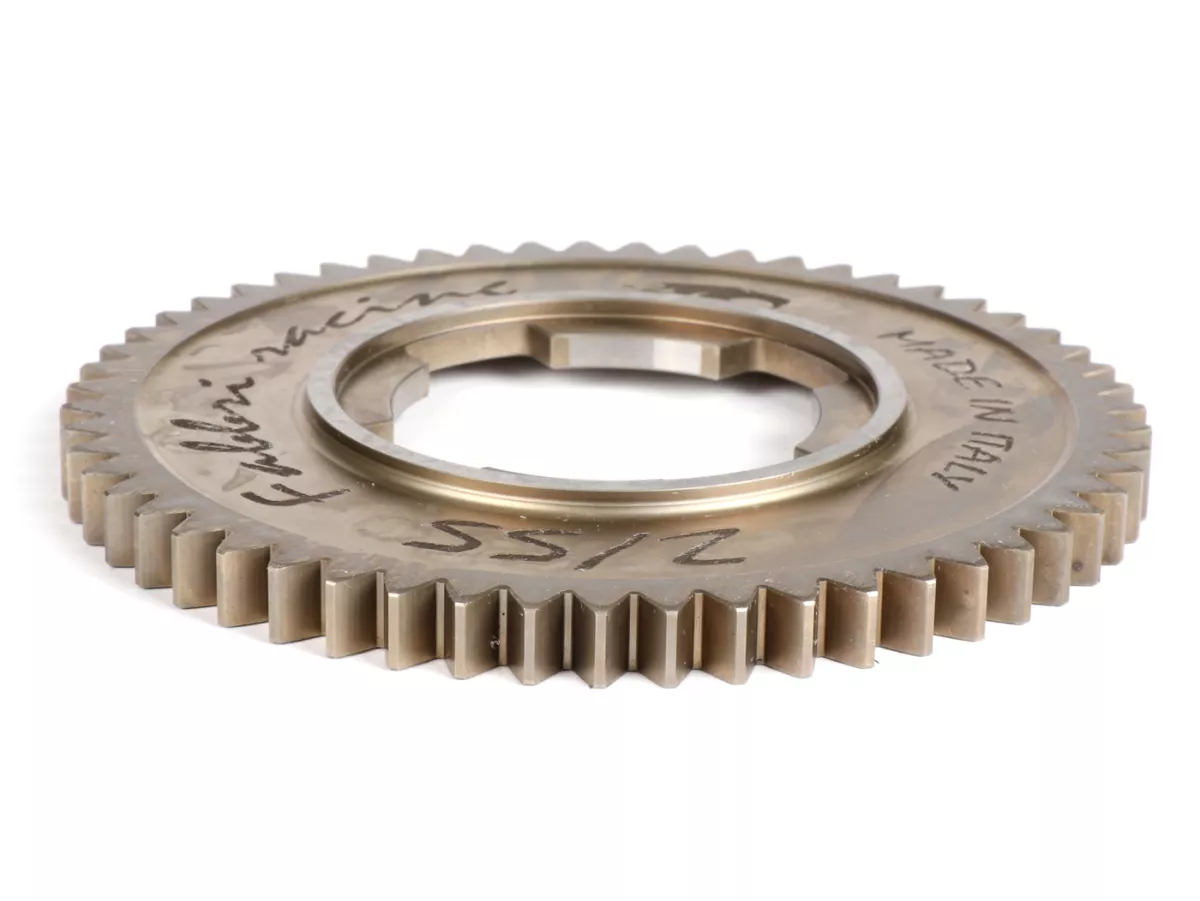 Engranaje 1 -FABBRI RACING, caja de cambios de 4 velocidades- Vespa PK S, PK XL1, PK XL2, ETS, V50 (V5A1T a partir del nº 69444), Special (V5B3T a partir del nº 94315), Elestart (V5B4T a partir del nº 1514), PV125 (VMA2T a partir del nº 150203), ET3 (VMB1