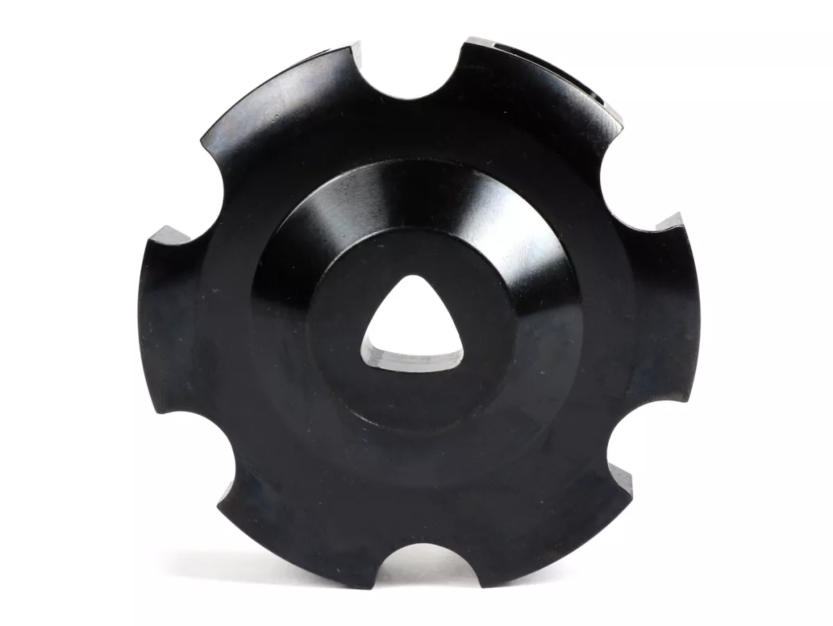 Clutch spider -FABBRI RACING FB45 for Triangular/Polygon auxiliary shaft- Vespa V50, V90, SS50, SS90, PV125, ET3, PK50, PK80, PK50 S, PK80 S, PK125 S, PK50 XL, PK125 XL, ETS, PK50 HP, PK50 SS