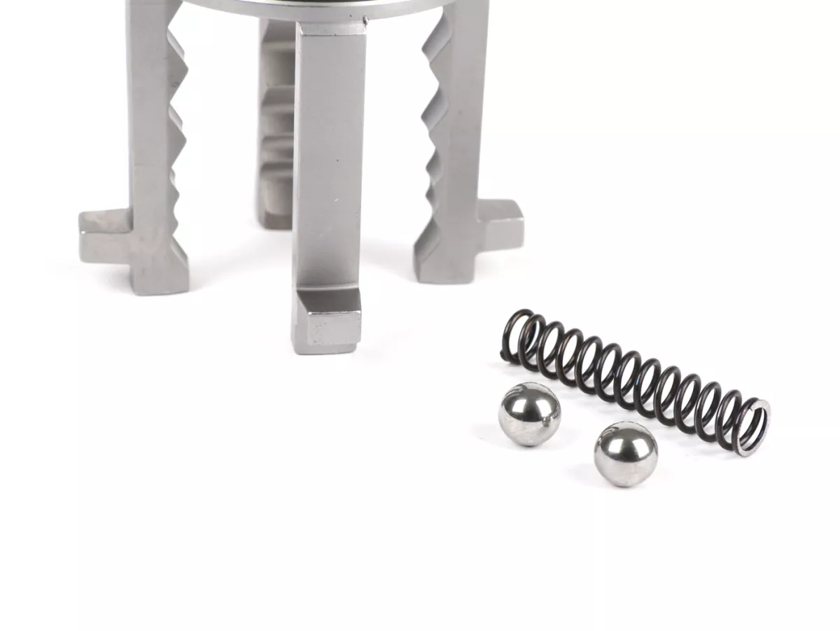 Gear selector incl. reinforced shift spring and balls -FABBRI RACING- 4 speed, H=50mm, VESPA PK50, PK80, PK125, V50 (V5A1T since no. 69444), Special (V5B3T since no. 94315), Elestart (V5B4T since no. 1514), PV125 (VMA2T since no. 150203), ET3 (VMB1T