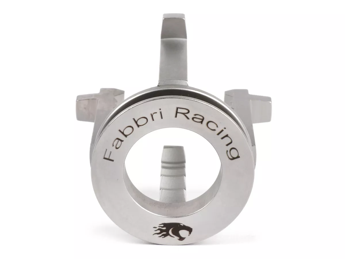 Gear selector incl. reinforced shift spring and balls -FABBRI RACING- 4 speed, H=50mm, VESPA PK50, PK80, PK125, V50 (V5A1T since no. 69444), Special (V5B3T since no. 94315), Elestart (V5B4T since no. 1514), PV125 (VMA2T since no. 150203), ET3 (VMB1T