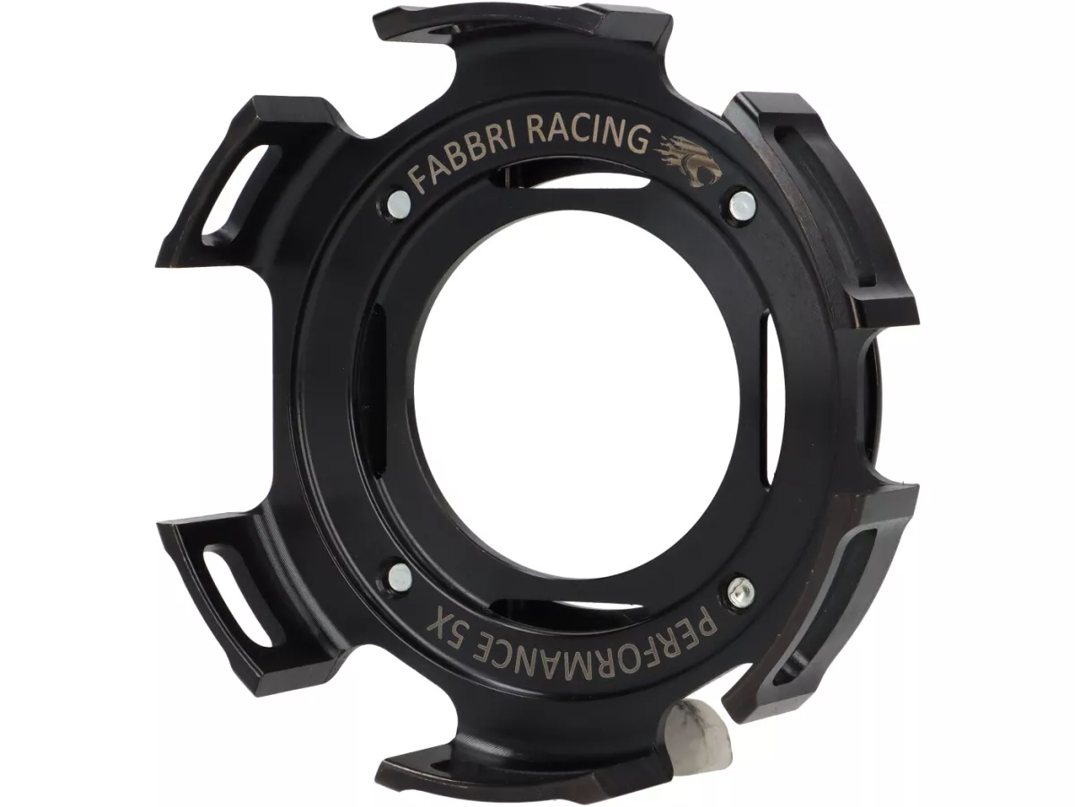 Keranjang kopling dengan kit perbaikan utama -FABBRI RACING, kinerja CNC untuk kopling 5-cakram FB5r - Vespa V50, V90, SS50, SS90, PV125, ET3, PK50, PK80, PK50 S, PK80 S, PK125 S, PK50 XL, PK125 XL, ETS, PK50 HP, PK50 SS