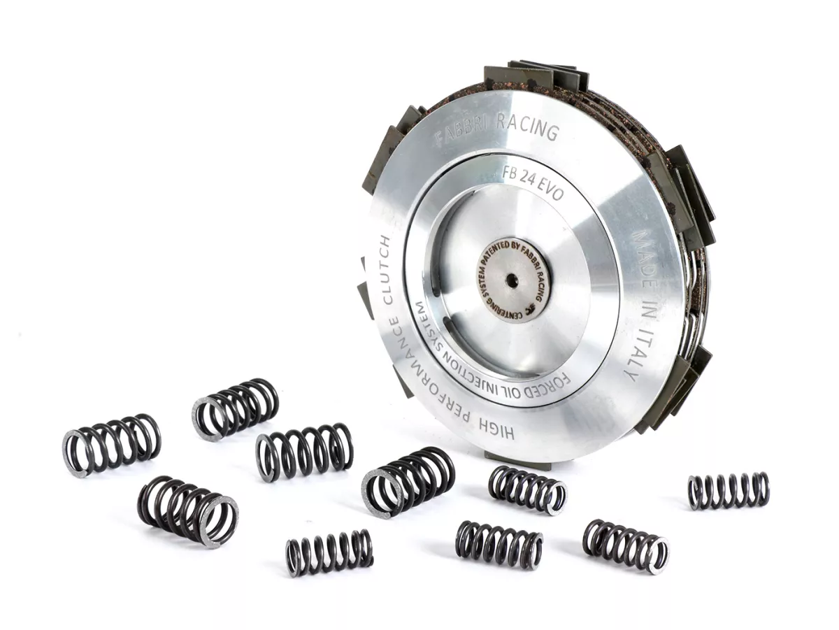 Embrayage -FABBRI RACING FB24 Evo- Vespa V50, V90, SS50, SS90, PV125, ET3, PK50, PK80, PK50 S, PK80 S, PK125 S, PK50 XL, PK125 XL, ETS, PK50 HP, PK50 SS