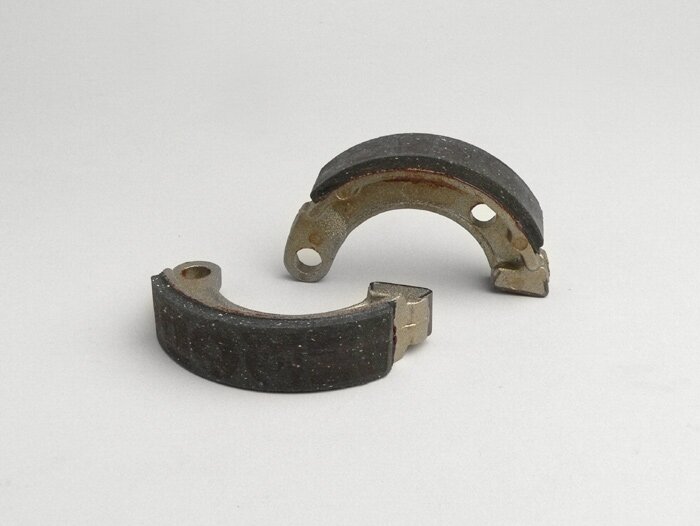Brake shoes -FERODO Ø=80x18mm- HONDA NE Vision 50cc 1985 (f), PEUGEOT ST 50cc 1981 (f), ST Rapido Fox 50cc 1981 (f), ST L250 50cc 1980 (f)