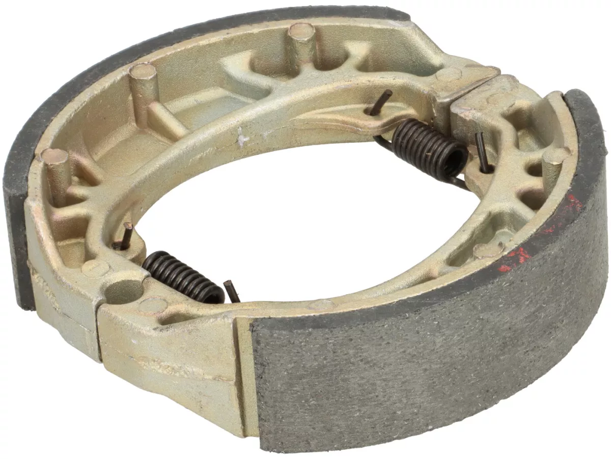 Ganasce freno -QUALITÀ OEM Ø=110x25mm- APRILIA Amico 50 ccm 1990-1991 (vh), Amico GL, GLE, LX, Sport Life, LX 50 ccm 1992 (h), Gulliver 50 ccm 1995 (h), Gulliver LC 50 ccm 1996-1997 (h), Rally 50 ccm 1995 (h), Scarabeo 4 tempi 50 ccm 2004 (h), Scarabeo 70