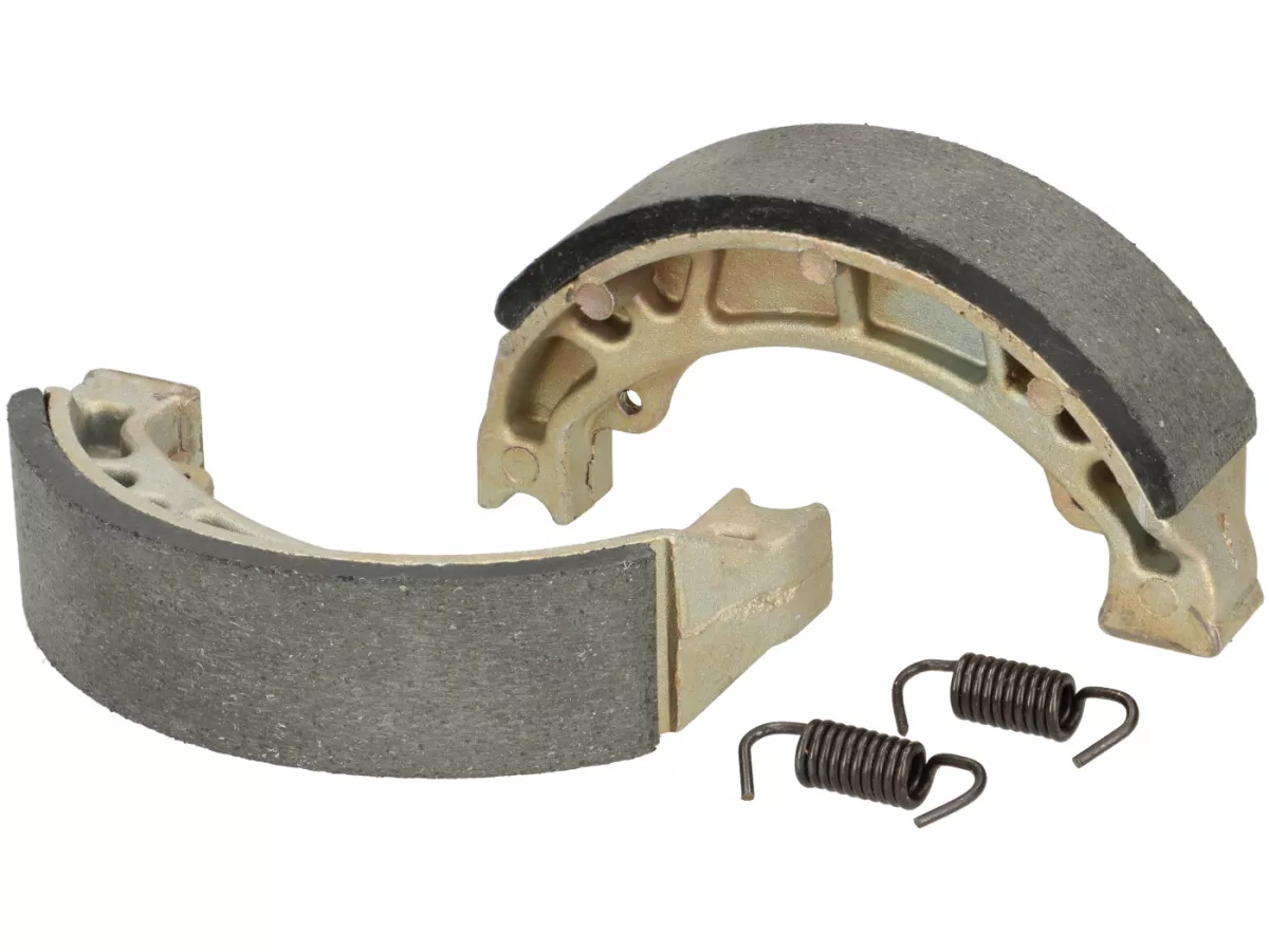 Ganasce freno -QUALITÀ OEM Ø=110x25mm- APRILIA Amico 50 ccm 1990-1991 (vh), Amico GL, GLE, LX, Sport Life, LX 50 ccm 1992 (h), Gulliver 50 ccm 1995 (h), Gulliver LC 50 ccm 1996-1997 (h), Rally 50 ccm 1995 (h), Scarabeo 4 tempi 50 ccm 2004 (h), Scarabeo 70