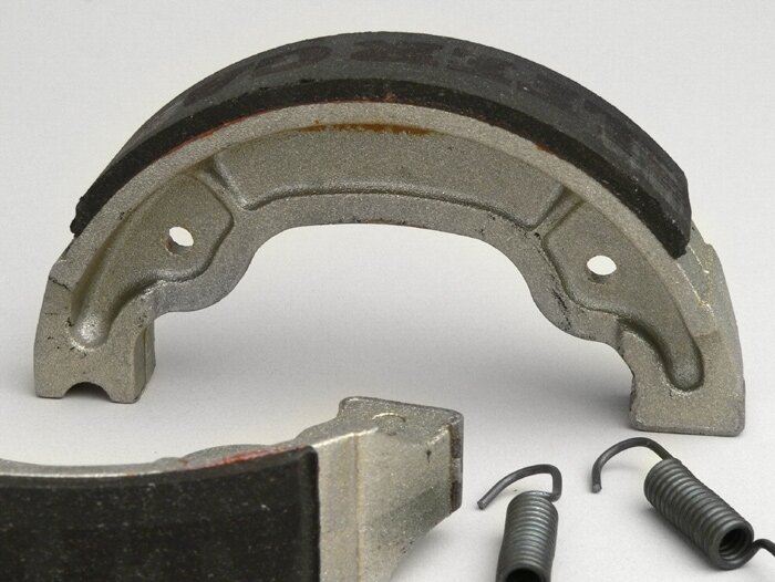 Brake shoes -GALFER Ø=138x28mm- YAMAHA Teos 125/150, Aerox 100, Neos 100, BWs 100, Majesty 125-150, Beluga 125, MBK Nitro 100, Ovetto 100, Booster 100, CPI Aragon 125, Generic Soho 125, XOR 125, Italjet Millenium 100-125