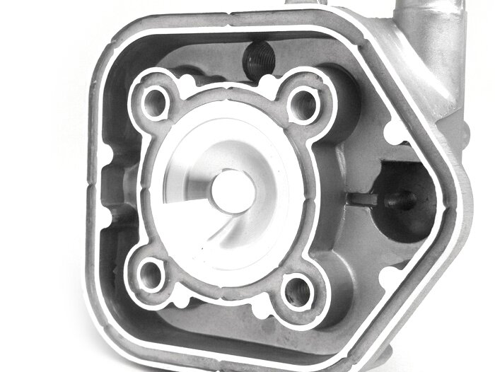 Culasse -QUALITÉ OEM 50cc- Peugeot LC (cylindre vertical) - SPEEDFIGHT1 50 cc LC, SPEEDFIGHT2 50 cc LC, XFIGHT 50