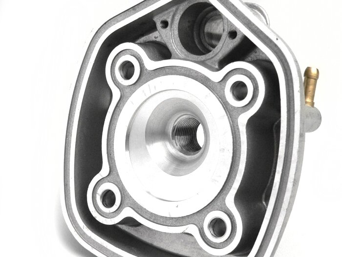 Cylinder head -RMS 50 cc- Piaggio LC (5-edge head)