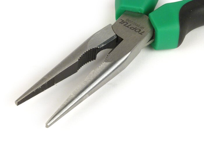 Pliers set -TOPTUL- Combination pliers, Diagonal cutting pliers, Mechanics’ Pliers - 3 pcs