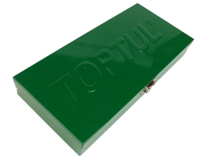 Dopsleutelset (ratelbox) -TOPTUL 1/4 + 1/2- 5mm-27mm - 27 stuks