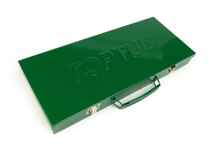 Dopsleutelset (ratelbox) -TOPTUL 1/4- 4mm-14mm + bits - 72 stuks