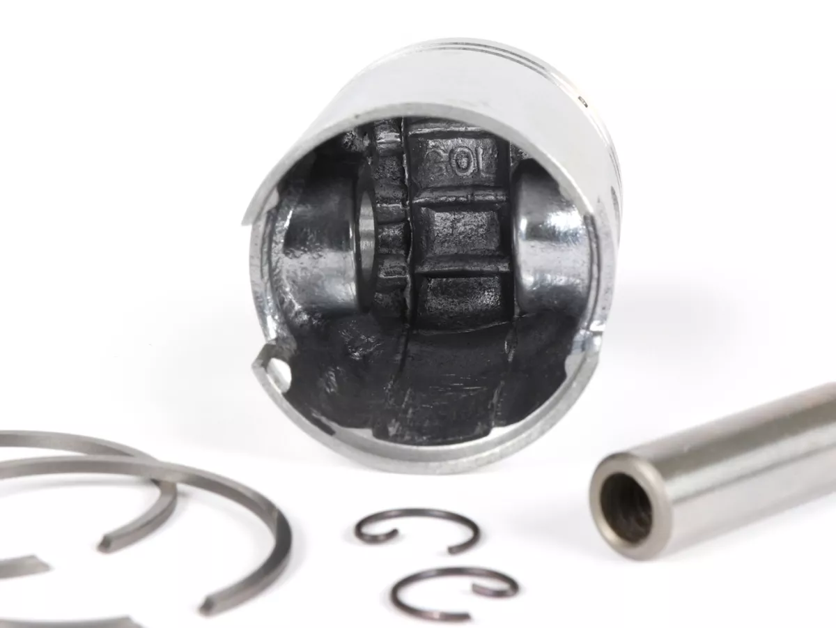 Pistón -LAMBRETTA- Lambretta Modelo A, B, C, LC, LD 125 Serie 1, D 125 Serie 1, E, F (14mm) - 52.4mm