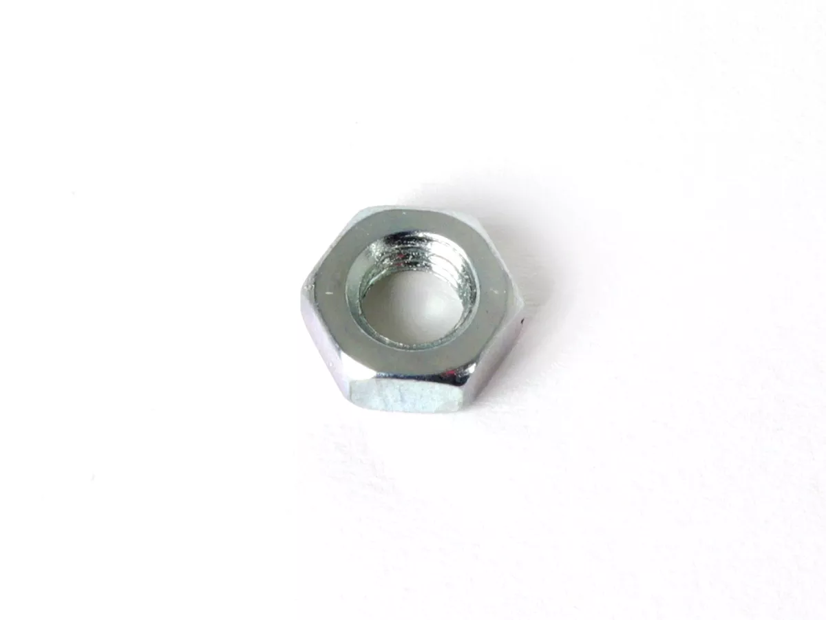 Nut -PIAGGIO M6 flat- Vespa LX (throttle cable lock)