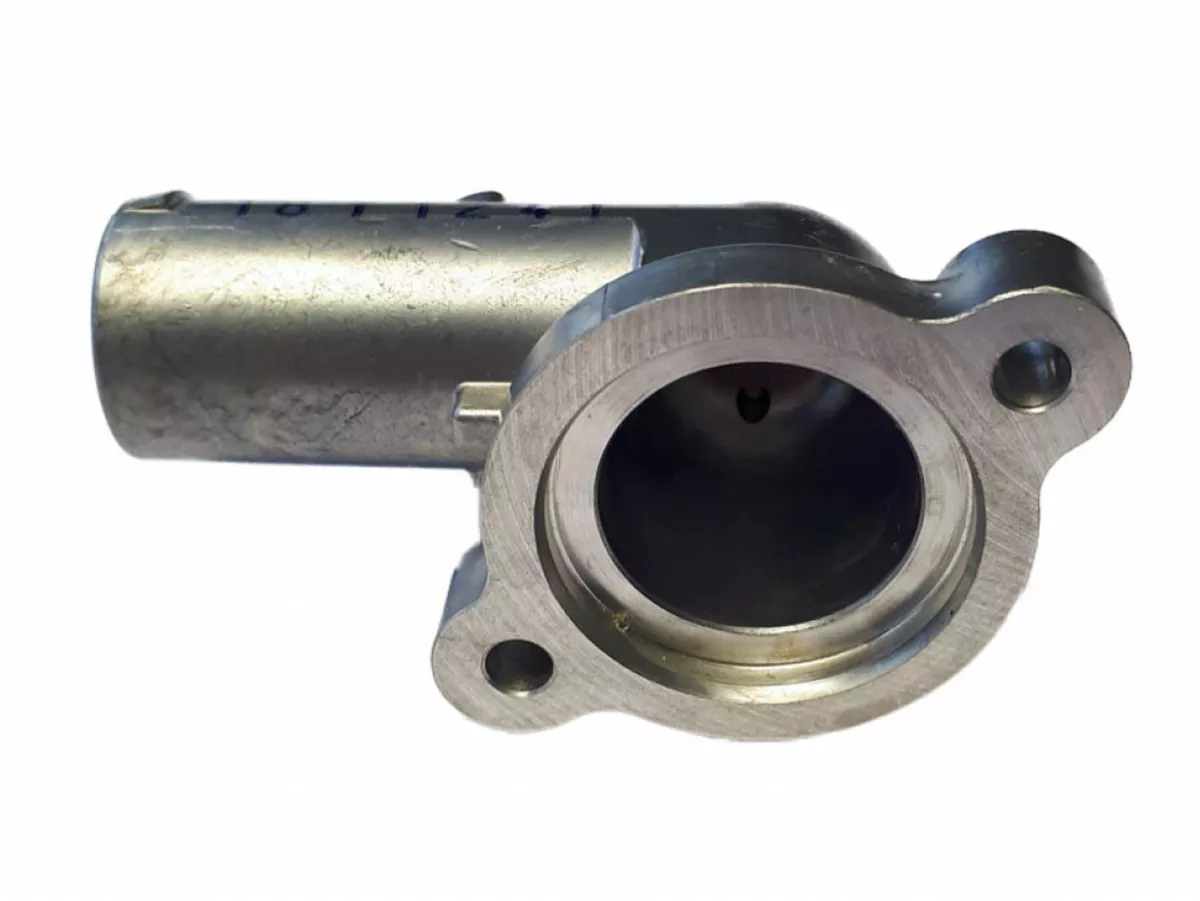 Radiator hose coupling at cylinderhead -PIAGGIO- Vespa GTS HPE 300 (ZAPMA3600, ZAPMD310), Vespa GTS Super HPE 300 (ZAPMA360, ZAPMD3100), Vespa GTV HPE 300 (ZAPMA3602, ZAPMA362, ZAPMD3102), Piaggio MP3 HPE 300 (ZAPTA2100, ZAPTD2100)