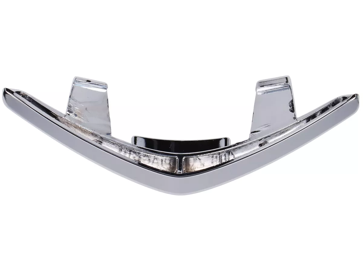 Inserto a cascata (inferiore), cromo -PIAGGIO- Vespa Primavera 125 (RP8M82100, RP8M82310, RP8M82500, RP8M82821, ZAPM81100, ZAPM81101, ZAPMA1100, ZAPMA1101), Vespa Primavera 150 (ZAPM81200, ZAPM81201, ZAPMA1200), Vespa Primavera 50 (ZAPC53100, ZAPC53200, Z
