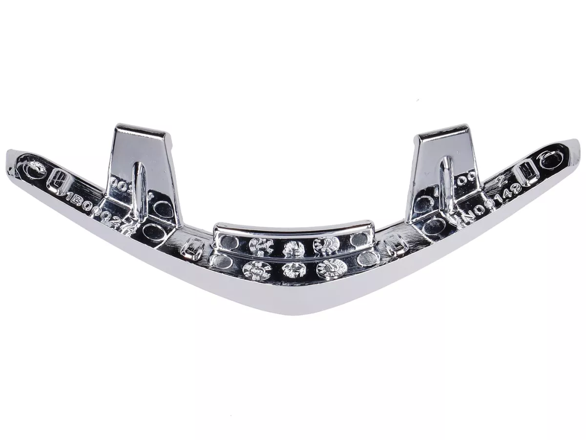Inserto a cascata (inferiore), cromo -PIAGGIO- Vespa Primavera 125 (RP8M82100, RP8M82310, RP8M82500, RP8M82821, ZAPM81100, ZAPM81101, ZAPMA1100, ZAPMA1101), Vespa Primavera 150 (ZAPM81200, ZAPM81201, ZAPMA1200), Vespa Primavera 50 (ZAPC53100, ZAPC53200, Z