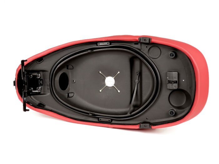 Banco de asiento -PIAGGIO- Vespa Primavera 50 (2013-) - rojo (--)