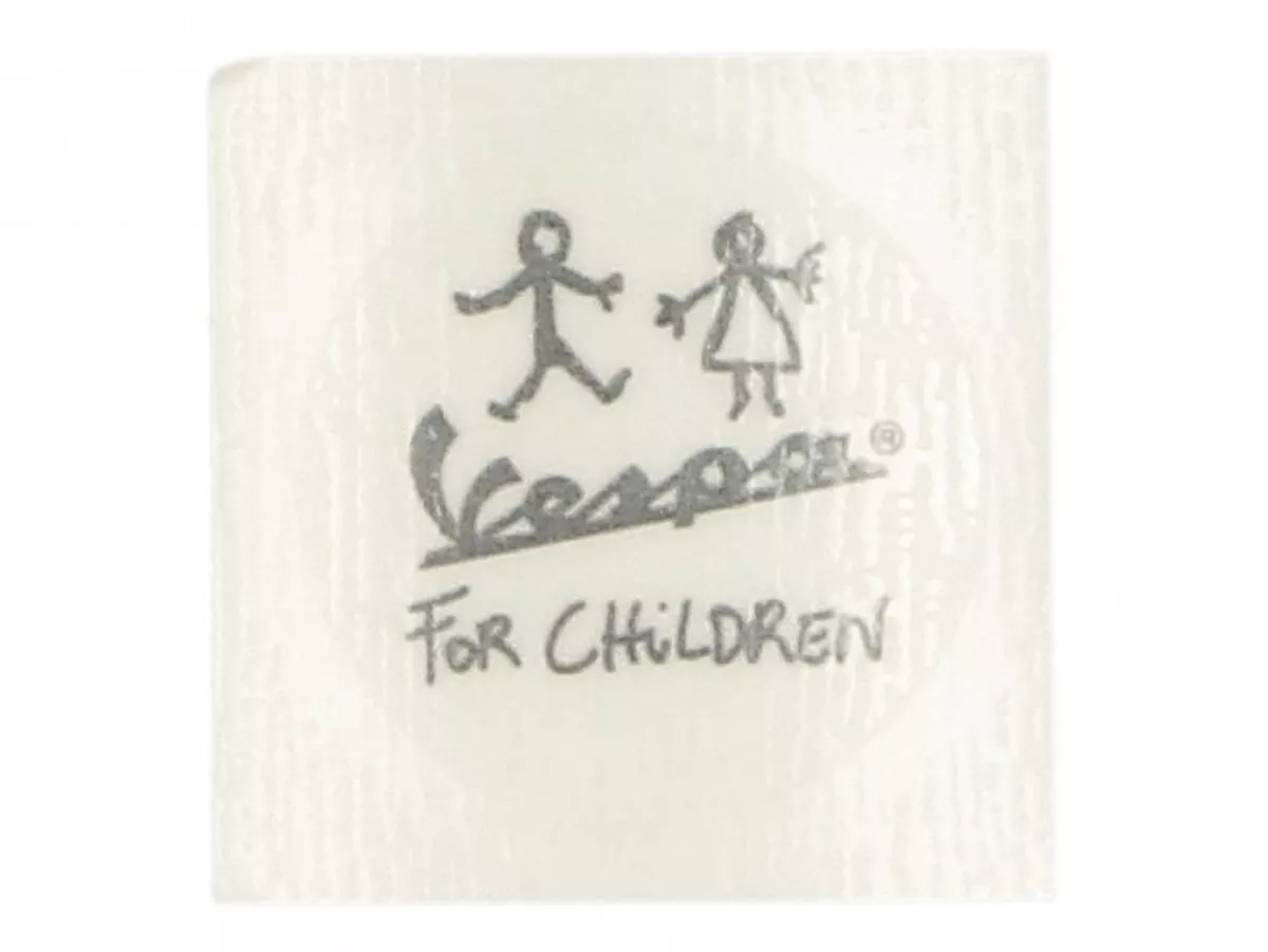 Badge -PIAGGIO- Vespa for children - Vespa GTS 125 (ZAPMA3100, ZAPMA3200, ZAPMA3700), Vespa GTS 150 (ZAPMA3200, ZAPMA3100), Vespa GTS 250 (ZAPM45100), Vespa GTS 300 (ZAPM45200, ZAPM45202, ZAPMA3300), Vespa GTS HPE 300 (ZAPMA3600), Vespa GTS Super 125 (Z