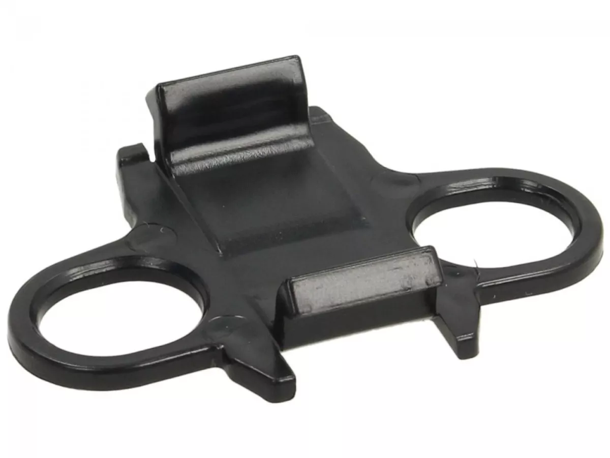 Pelat penahan untuk penahan bagasi belakang/penutup braket -PIAGGIO- Vespa Sprint 125 (ZAPM81300, ZAPM81301, ZAPMA1300, ZAPMA1301, ZAPMD1101), Vespa Sprint 150 (ZAPM81401, ZAPMA1400, ZAPMA1401, ZAPMD1201), Vespa Sprint 50 (ZAPC53101, ZAPC53201, ZAPC53301,