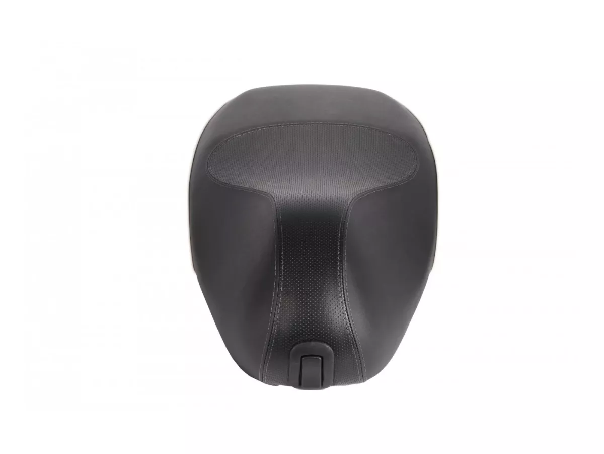Banqueta -PIAGGIO- Vespa Sprint 50 (ZAPC53101, ZAPC53301, ZAPC53303, ZAPCA0101, ZAPCA0201, ZAPCA0103, ZAPC53201, ZAPCA0203, ZAPC536B) - Negro/costura blanca