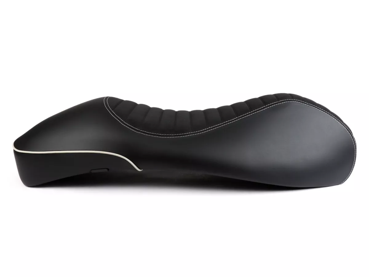 Sittbänk -PIAGGIO Sei Giorni (2017-)- Vespa GTS HPE, GTV HPE, GTS Super 125-300cc - Monoposto - Svart