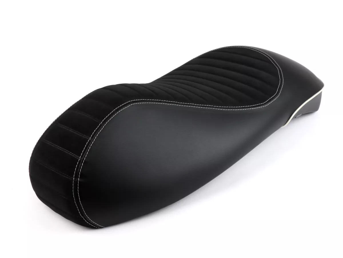 Sittbänk -PIAGGIO Sei Giorni (2017-)- Vespa GTS HPE, GTV HPE, GTS Super 125-300cc - Monoposto - Svart