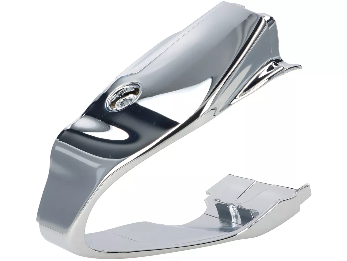 Cache pour unité de commutation droit -PIAGGIO- Chrome - Vespa Primavera 125 (ZAPMA1100, ZAPMA1101, ZAPMD1100), Vespa Primavera 150 (ZAPMA1200, ZAPMA1201, ZAPMD120), Vespa Primavera 50 (ZAPCA0100, ZAPCA0200, ZAPCA0102, ZAPCA0202, ZAPCD020, ZAPCD010), Vesp