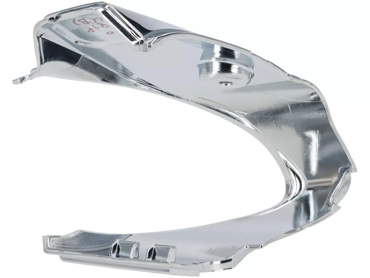 Cache pour unité de commutation droit -PIAGGIO- Chrome - Vespa Primavera 125 (ZAPMA1100, ZAPMA1101, ZAPMD1100), Vespa Primavera 150 (ZAPMA1200, ZAPMA1201, ZAPMD120), Vespa Primavera 50 (ZAPCA0100, ZAPCA0200, ZAPCA0102, ZAPCA0202, ZAPCD020, ZAPCD010), Vesp