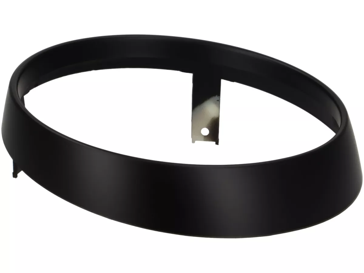 Headlight rim -PIAGGIO- mat black - Vespa GTS 125 (ZAPMA3700), Vespa GTS HPE 300 (ZAPMA3600, ZAPMD310), Vespa GTS Super 125 (ZAPMA3700), Vespa GTS Super HPE 300 (ZAPMA360, ZAPMD3100)