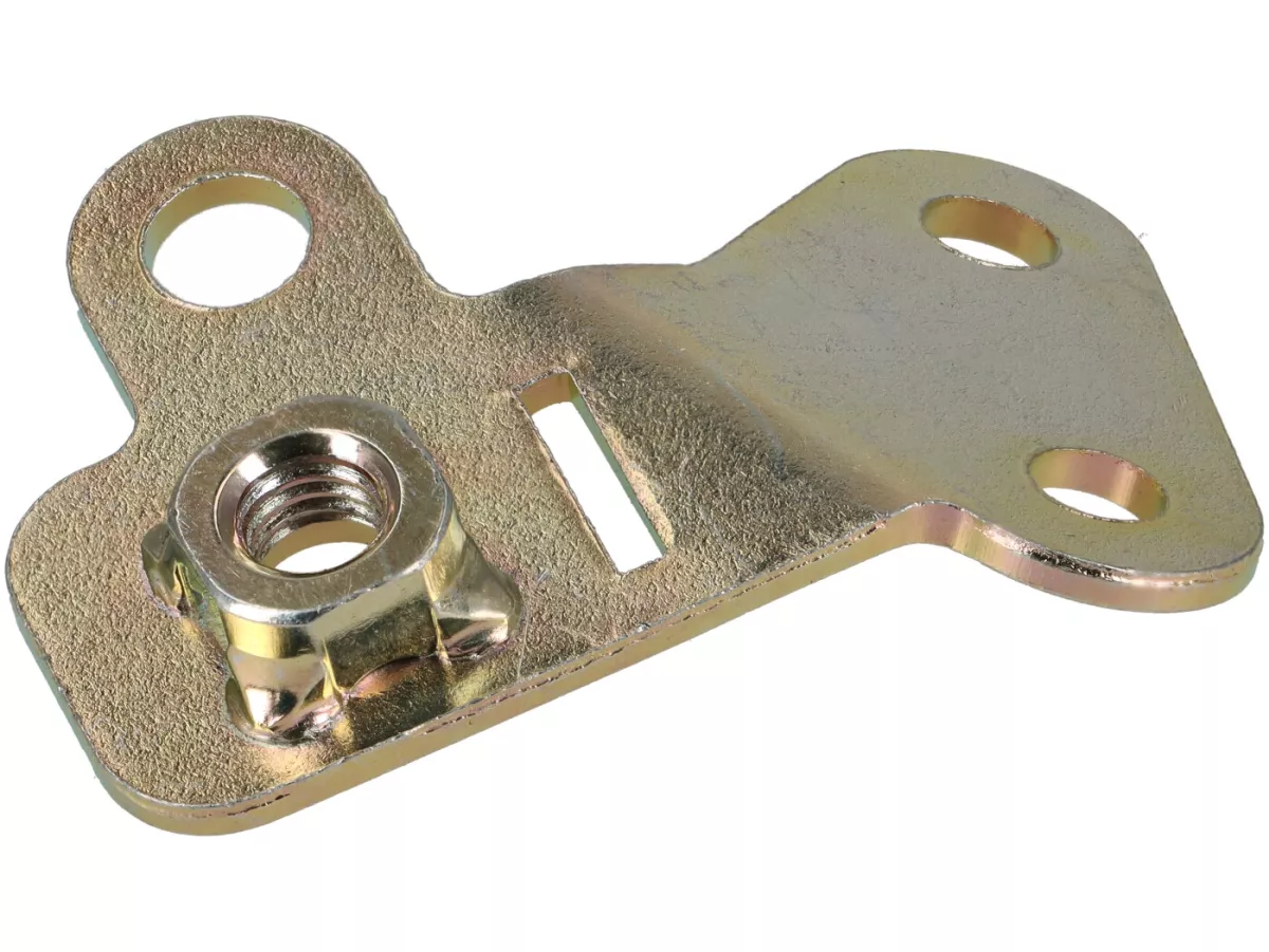 Pelat penahan untuk nosel injeksi pada intake manifold -PIAGGIO- Vespa Primavera 125 (ZAPMD1100), Vespa Primavera 150 (ZAPMD120), Vespa Sprint 125 (ZAPMD1101), Vespa Sprint 150 (ZAPMD1201), Vespa 946 125 (ZAPMD710)