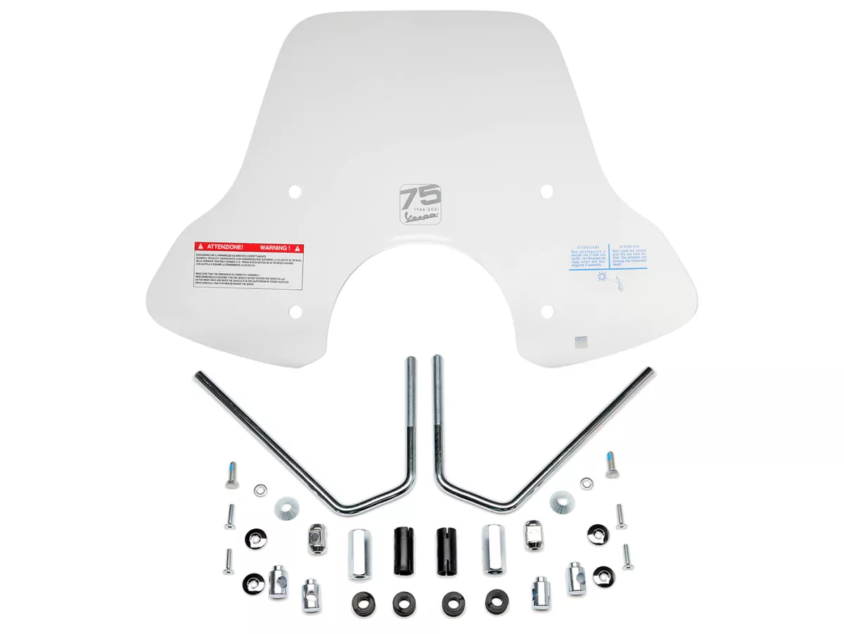 Parabrisas -PIAGGIO, Vespa 75 Aniversario- Vespa GTV 300 (ZAPMA3302), Vespa GTV HPE 300 (ZAPMA3602, ZAPMA362, ZAPMD3102)