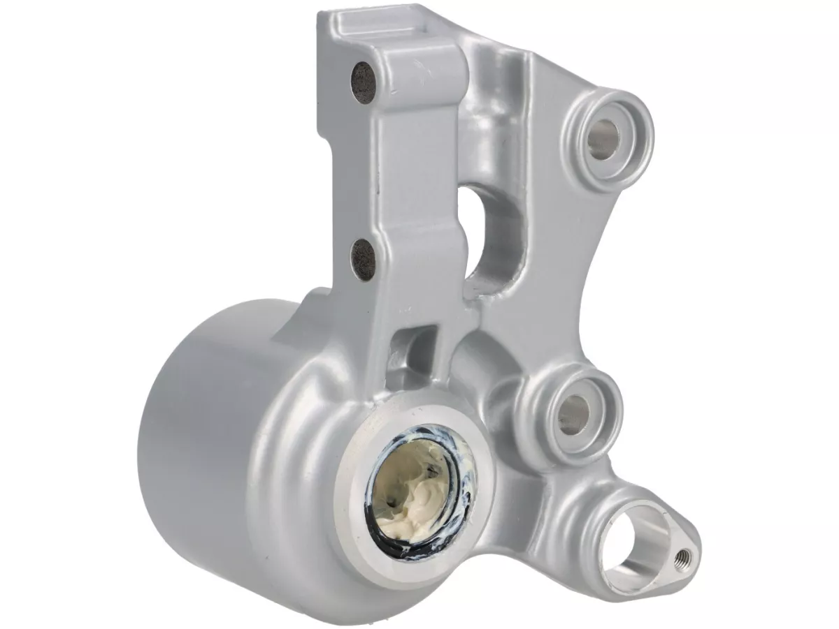 Pelat jangkar rem - dudukan kaliper rem depan -PIAGGIO- Vespa Primavera 125 (ZAPMA1100, ZAPMA1101, ZAPMD1100), Vespa Primavera 150 (ZAPMA1200, ZAPMA1201, ZAPMD120), Vespa Sprint 125 (ZAPMA1300, ZAPMA1301, ZAPMD1101), Vespa Sprint 150 (ZAPMA1400, ZAPMA1401