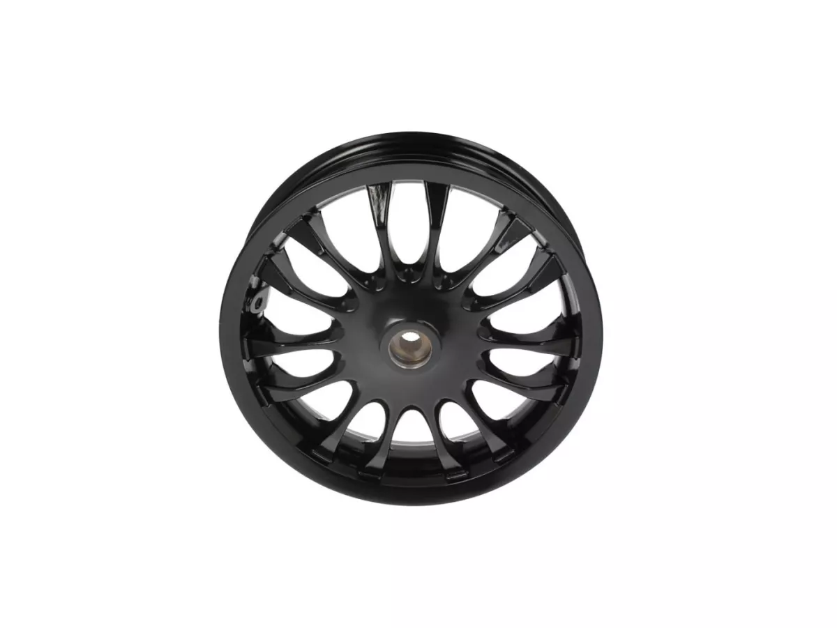 Llanta trasera, negra -PIAGGIO 3.00-12 pulgadas, Ø tambor de freno = 110mm - 14 radios- Vespa Sprint 50 (ZAPC53201)